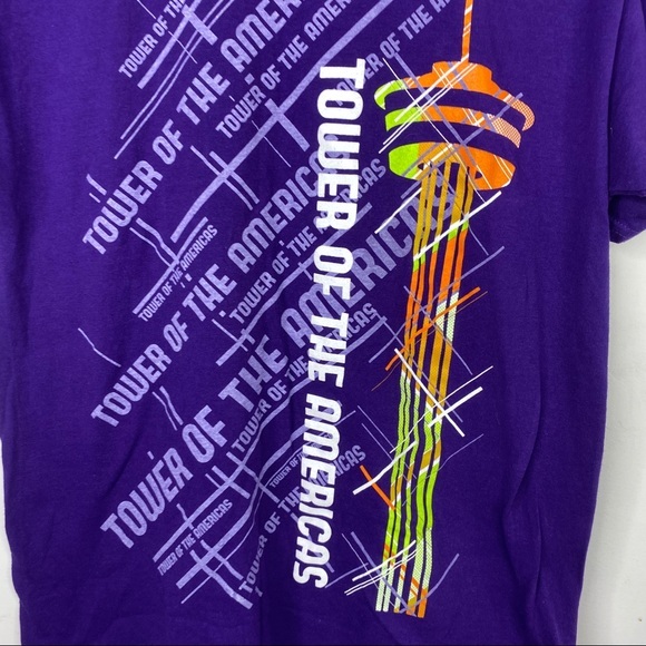 Tower of The Americas Short Sleeve Tee Shirt - Picture 4 of 7